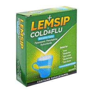 LEMSIP BREATHE EASY COLD & FLU 5S