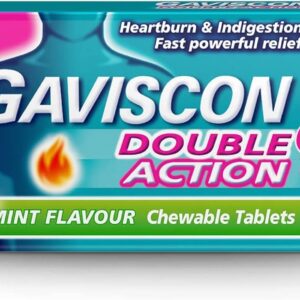GAVISCON TABLETS PEPPERMINT