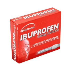 GALPHARM IBUPROFEN 200MG CAPLETS