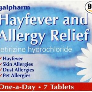 GALPHARM HAYFEVER RELIEF CETIRIZINE TABS