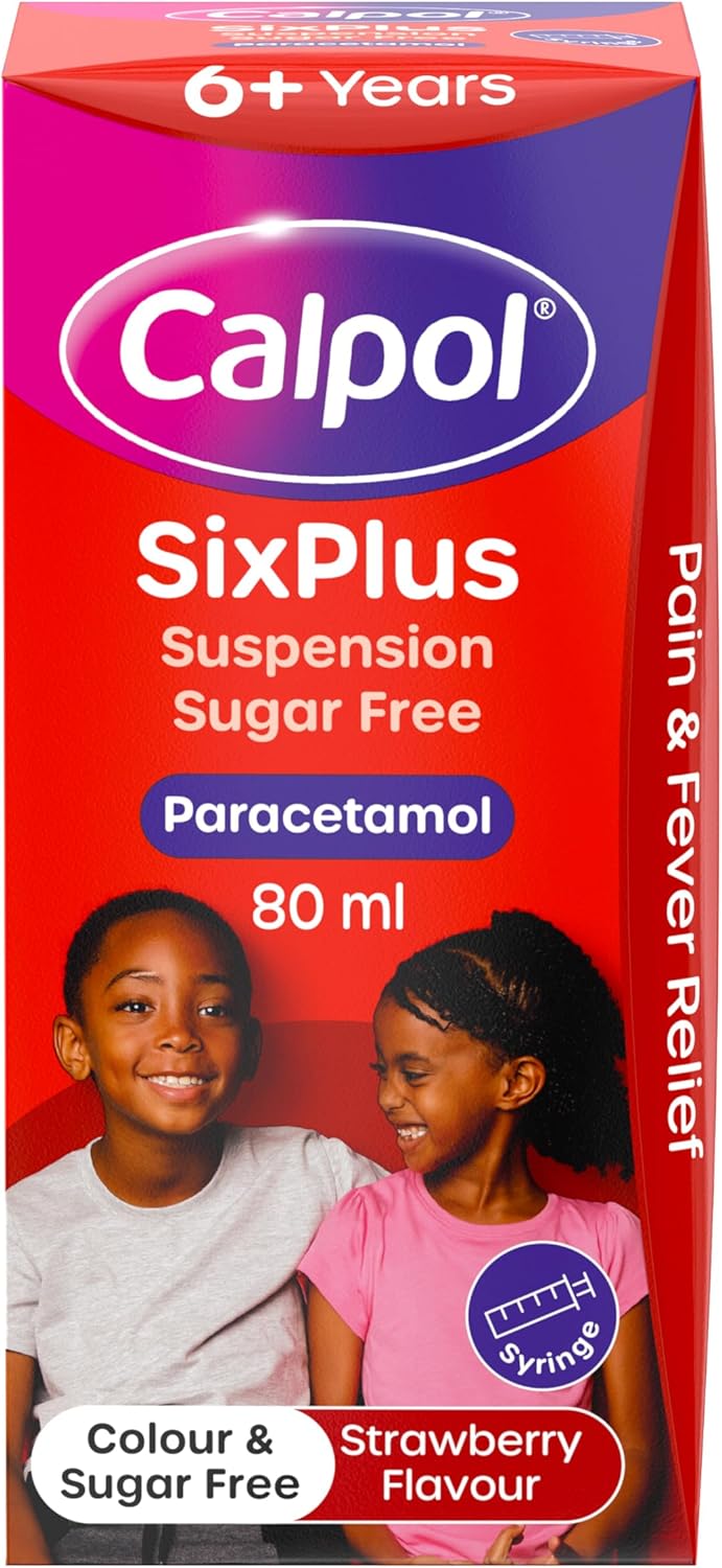 CALPOL SIX PLUS SUGAR FREE