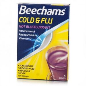 BEECHAM COLD & FLU BLACKCURRANT