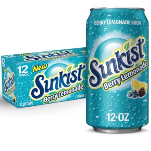 SUNKIST BERRY LEMONADE SODA