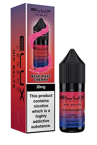 ELUX NIC SALTS 20MG BLUE RAZZ CHERRY