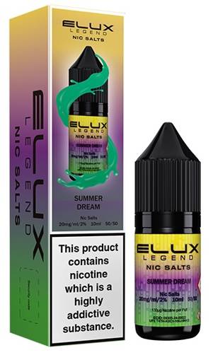 ELUX NIC SALTS 10MG SUMMER DREAM
