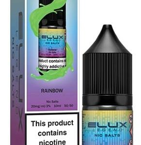 ELUX NIC SALTS 10MG RAINBOW