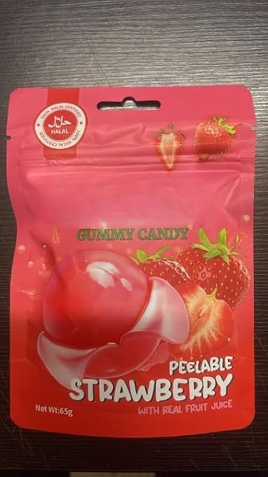 DR PEELER GUMMY STRAWBERRY 100G