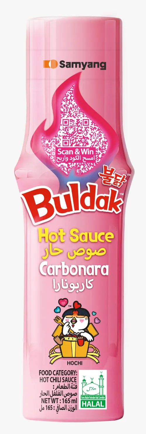 BULDAK HOT SAUCE CARBONARA 165ML