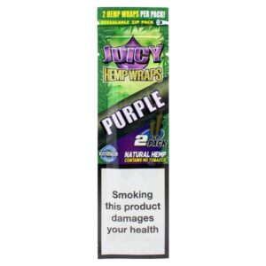 JUICY JAYS HEMP WRAPS PURPLE 2PK