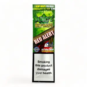 JUICY JAYS HEMP WRAPS RED ALERT 2PK