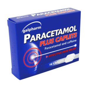 GALPHARM PARACETAMOL 500MG CAPLETS 16S
