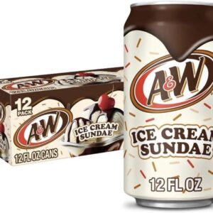 A&W  ICE CREAM SUNDAE