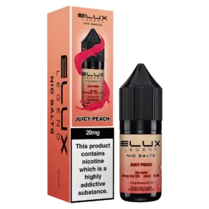 ELUX NIC SALTS 10MG JUICY PEACH