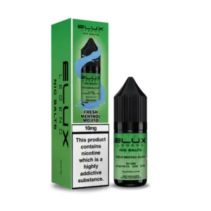 ELUX NIC SALTS 10MG FRESH MENTHOL MOJITO