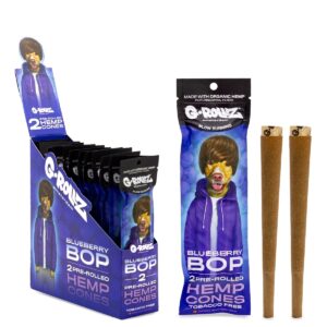 G-ROLLZ 2X BLUEBERRY POP PRE ROLLED HEMP CONES