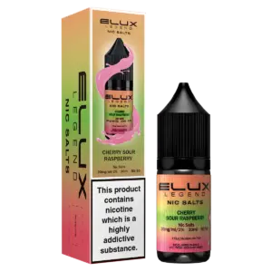 Elux Nic Salts 10Mg Cherry Sour Raspberry 1X10