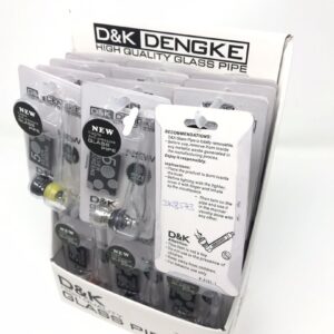 DK 8573 GLASS PIPE WITH SCREEN
