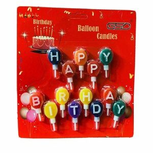 GSD BALLOON CANDLES