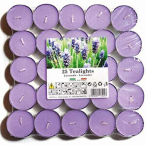 PETALI TEA LIGHT LAVENDER 120G
