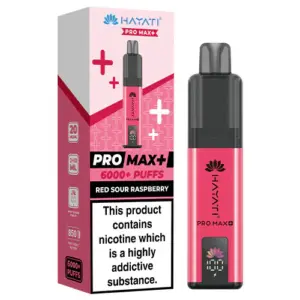 HAYATI PRO MAX PLUS 6K KIT Red sour raspberry