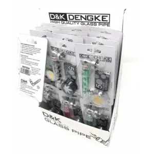 DK 8320B GLASS PIPE + SCREEN