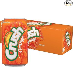 A/CRUSH ORANGE CANS