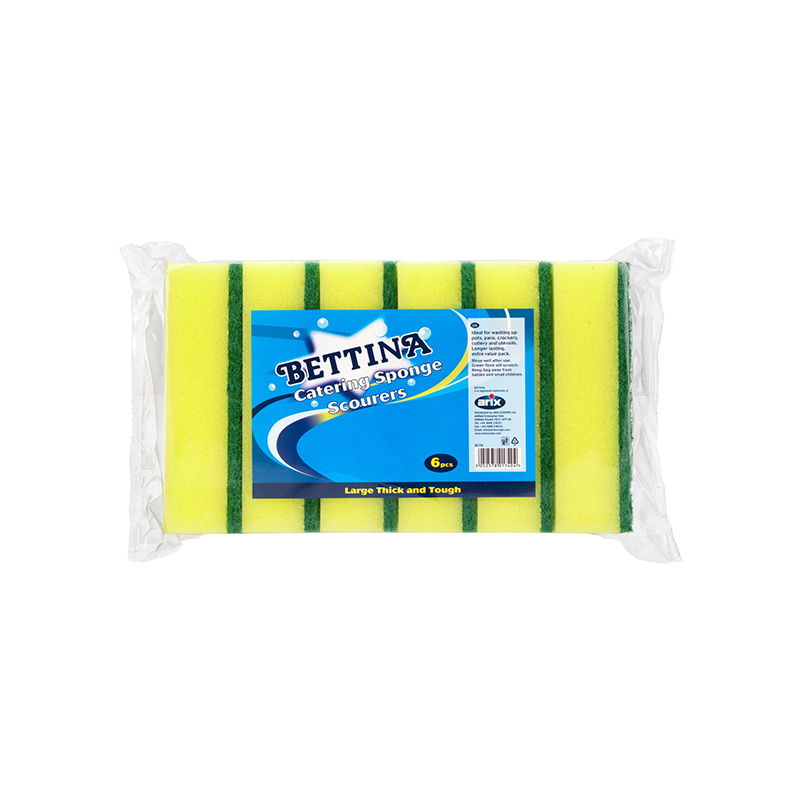 BETTINA 6 PC CATERING SPONGE SCOURER