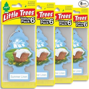 LITTLE TREES CAR AIR FRESHENER SUMMER COTTON