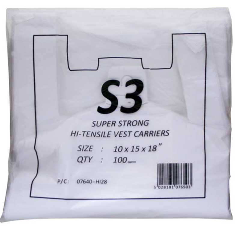 S3 WHITE HI-TENSILE 10X15X18