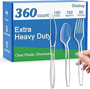 ASSORTED F/K/S REUSABLE CLEAR PLASTIC