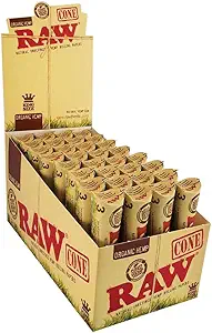 RAW CIG CONE 3 PER PACK