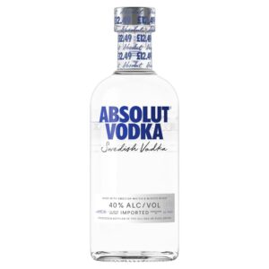 ABSOLUTE VODKA PM 12.49