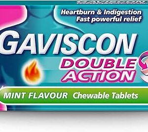 GAVISCON DOUBLE ACTION TABLETS 12'S