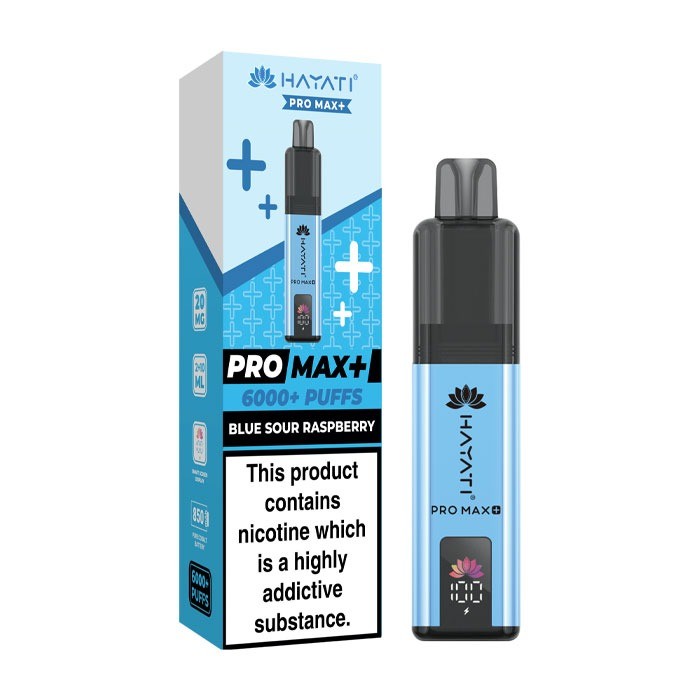HAYATI PRO MAX PLUS 6K KIT BLUE SOUR RASPBERRY