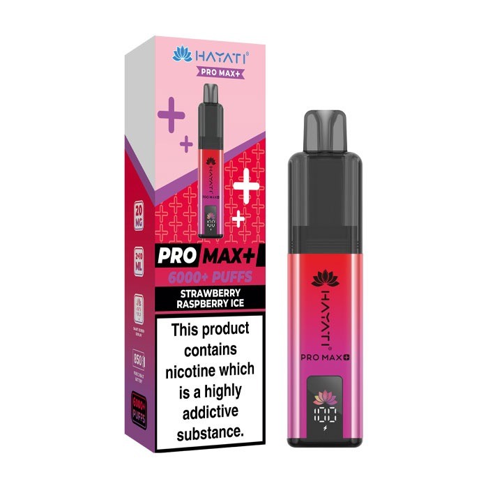 HAYATI PRO MAX PLUS 6K KIT STRAWBERRY RASPBERRY IC