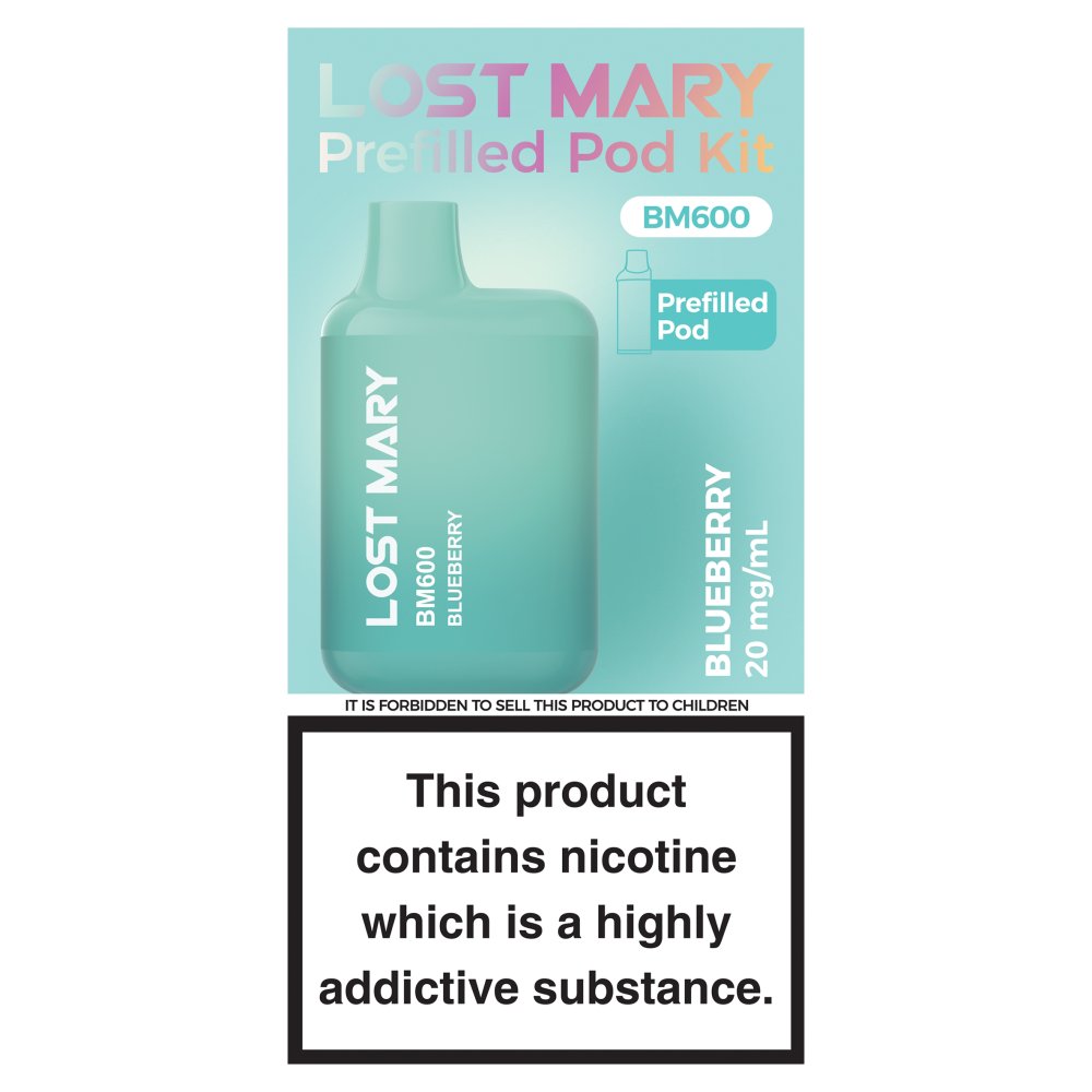 LOST MARY BM600 POD KIT BLUEBERRY