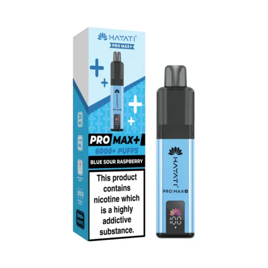 HAYATI PRO MAX 6K PODS BLUE SOUR RASPBERRY