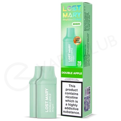 LOST MARY BM600 PODS DOUBLE APPLE