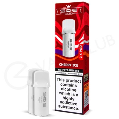 SKE CRYSTAL 600 POD CHERRY ICE
