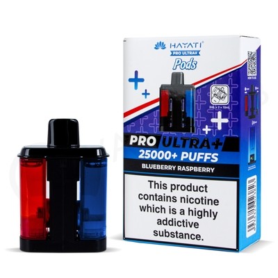 HAYATI PRO ULTRA PLUS 25K PODS BLUEBERRY RASPBERRY