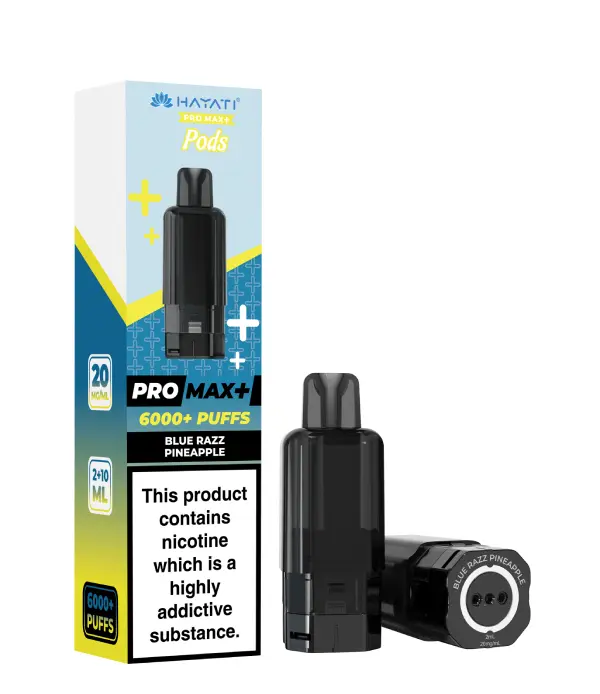 HAYATI PRO MAX 6K KIT BLUE RAZZ PINEAPPLE