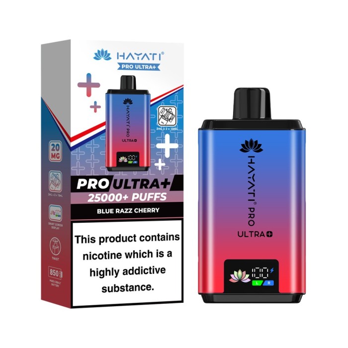 HAYATI PRO ULTRA PLUS 25K POD BLUE RAZZ CHERRY