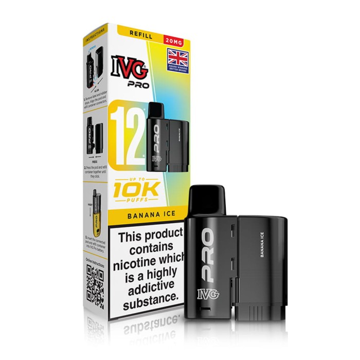 IVG PRO 10K KIT BANANA ICE