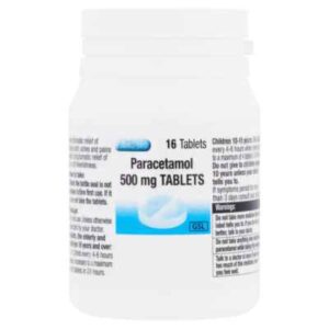ASPAR TUBS PARACETAMOL 500MG TABLETS