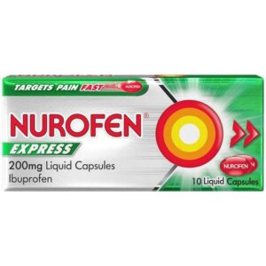NUROFEN EXPRESS LIQ CAPS 200MG 6S