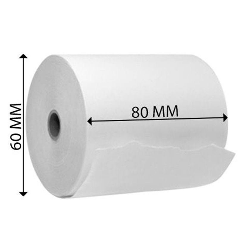 Till Rolls Thermal 80X60MM/20R